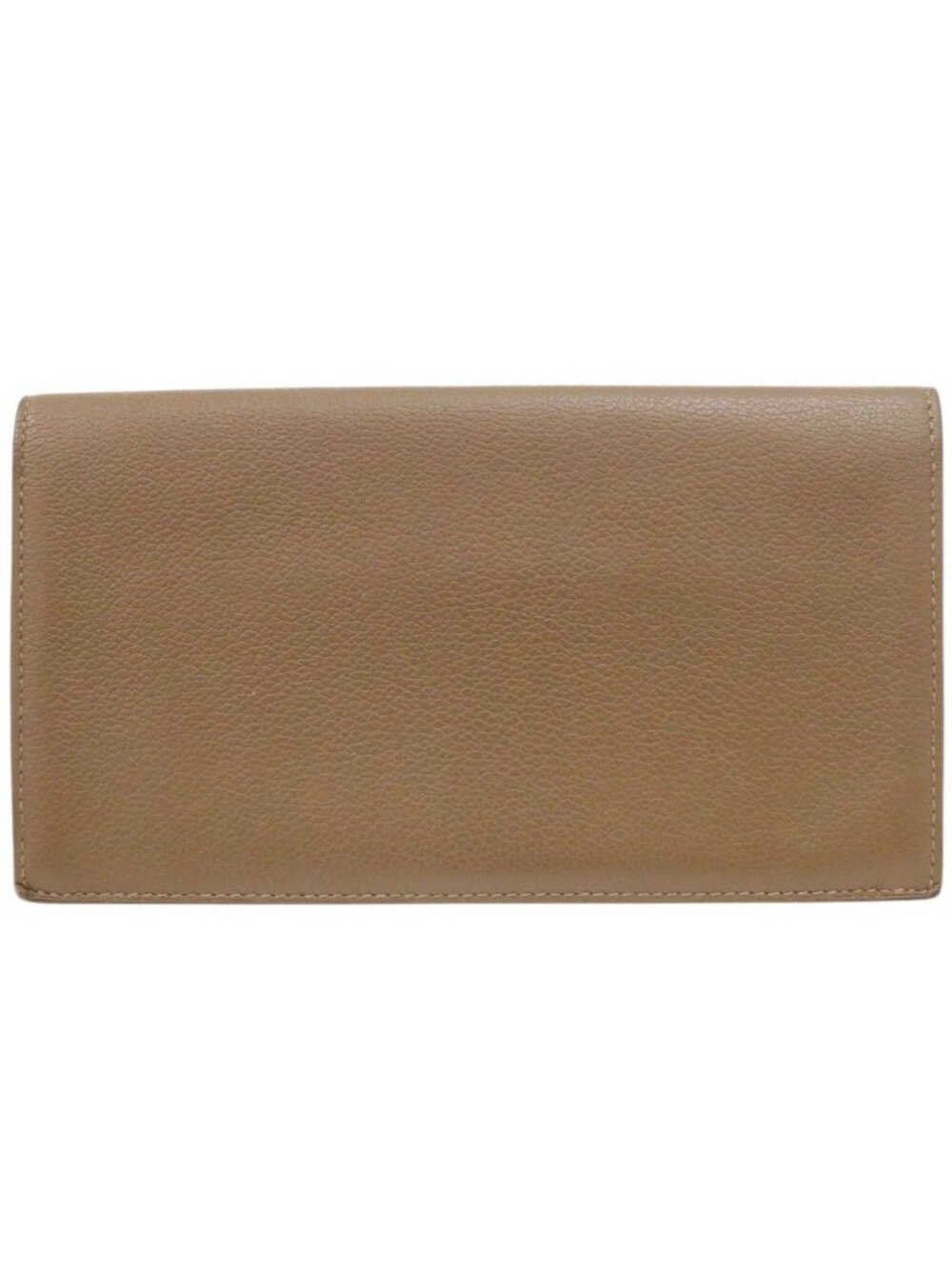 Hermes Citizen Twill Evercolor Brown Silver Wallet